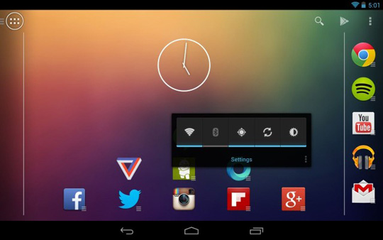 app action launcher