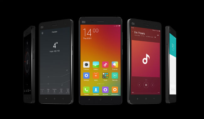 Xiaomi Mi 4 diseño