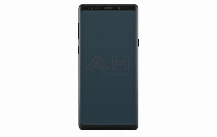 Galaxy Note 9 render