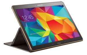 Samsung Galaxy Tab S 10.5 con Book Cover escribir