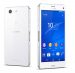 Sony Xperia Z3 compact color blanco pantalla y cámara trasera