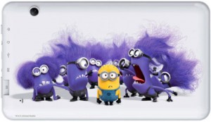 Inco Minion Tab diseño morado