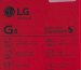 Parte posterior de caja LG G4