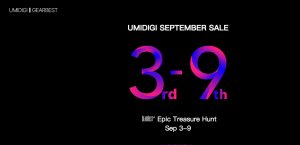 UMIDIGI Venta especial de septiembre en Gearbest