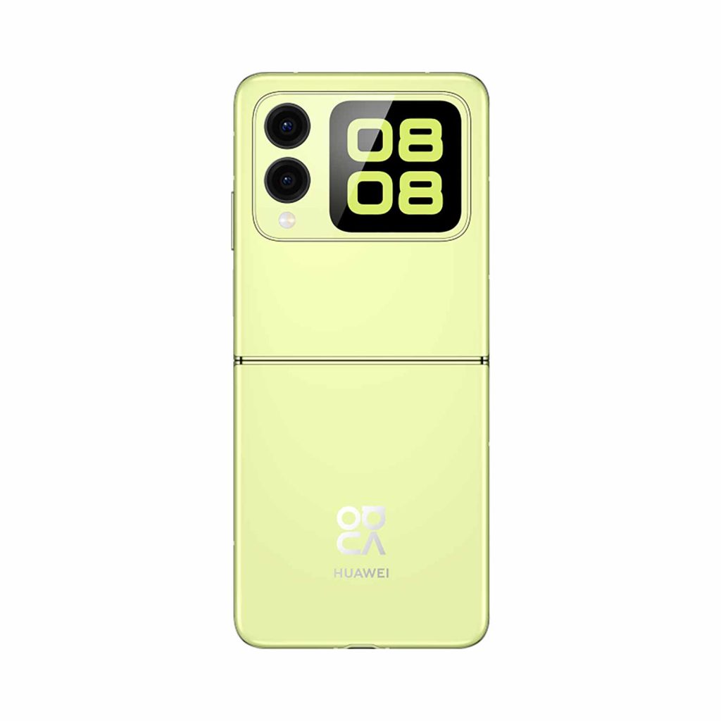 Huawei Nova Flip - teléfono de entrada plegable - color verde parte posterior