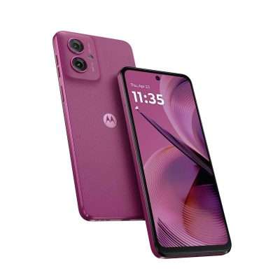 Moto G55 color morado