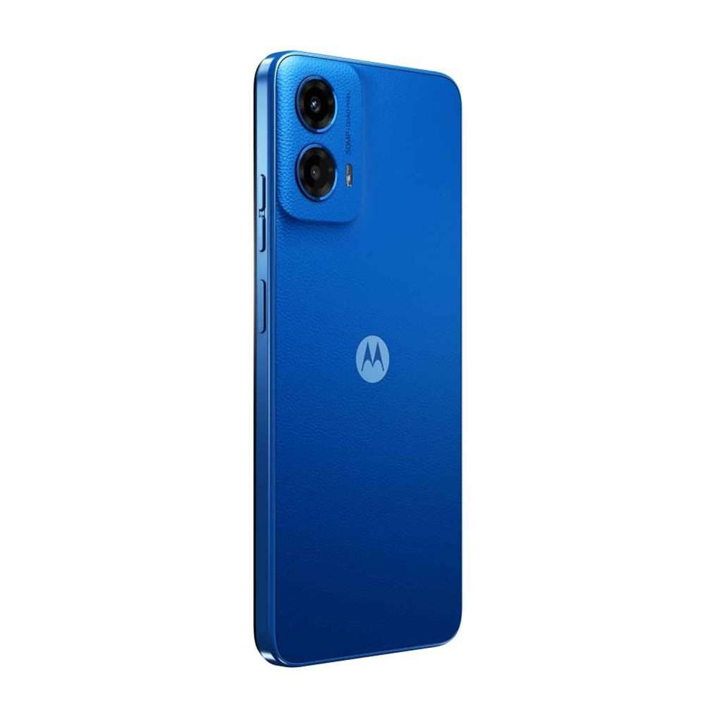 Motorola Moto G45 color azul cámara trasera