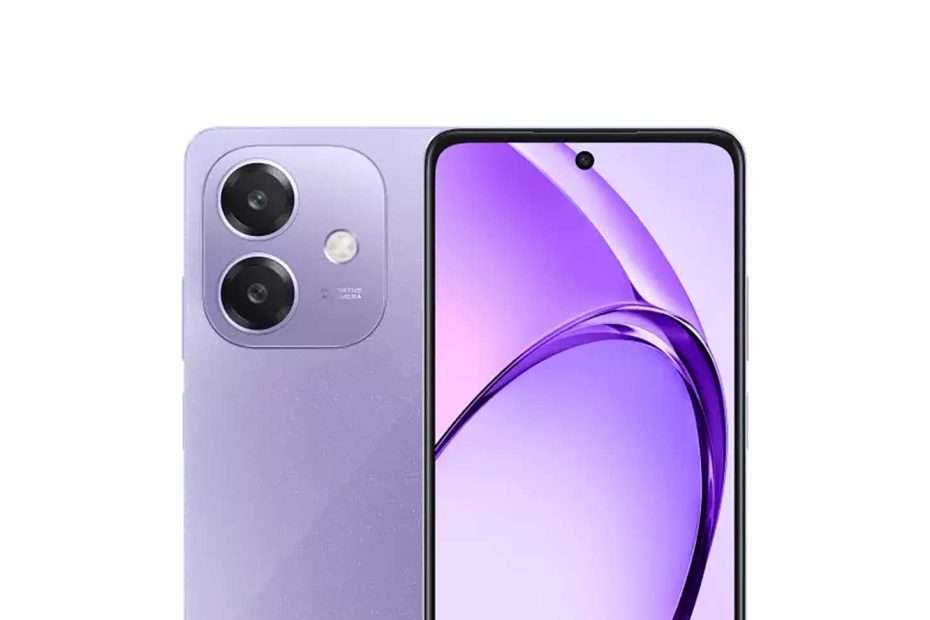 Oppo A40 color lila